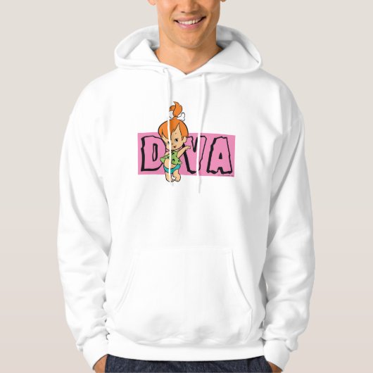 Flintstenen | Pebbles - Little Diva Hoodie (Voorkant)