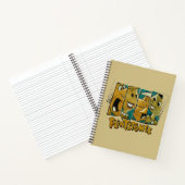 Flintstenen | Retro Comic Character Panels Notitieboek (Binnen)