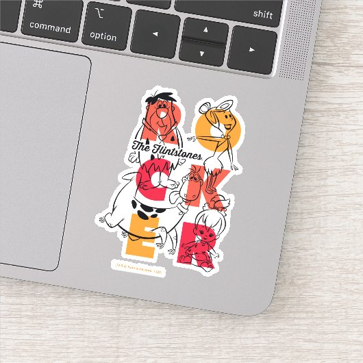 Flintstenen | ROCKER Sticker (Detail)
