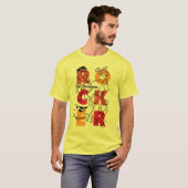 Flintstenen | ROCKER T-shirt (Voorkant volledig)