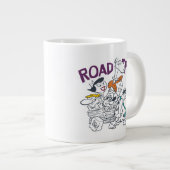 Flintstenen | Wegvervoer Extra Grote Beker (Voorkant rechts)