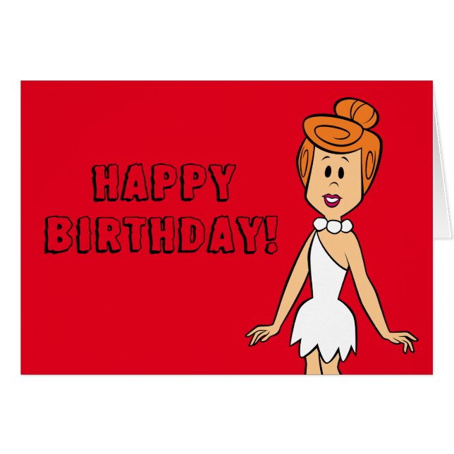 Flintstenen | Wilma Flintstone (Voorkant Horizontaal)