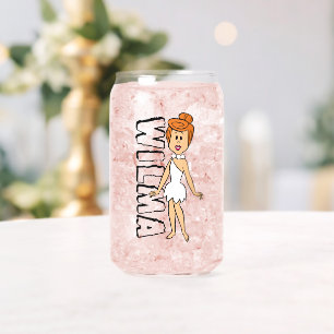 Flintstenen   Wilma Flintstone Blikvorm Glas