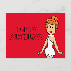 Flintstenen   Wilma Flintstone Briefkaart