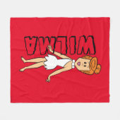 Flintstenen | Wilma Flintstone Fleece Deken (Voorkant (Horizontaal))