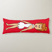 Flintstenen | Wilma Flintstone Lichaamskussen (Voorkant)