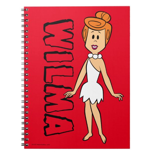Flintstenen | Wilma Flintstone Notitieboek (Voorkant)