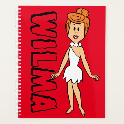 Flintstenen | Wilma Flintstone Planner (Voorkant)