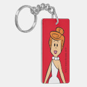 Flintstenen | Wilma Flintstone Sleutelhanger (Voorkant Links)