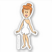 Flintstenen | Wilma Flintstone Sticker (Voorkant)