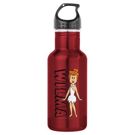 Flintstenen | Wilma Flintstone Waterfles (Voorkant)