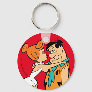 Flintstenen Wilma Kissing Fred Sleutelhanger