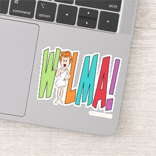 Flintstenen   WILMA! Sticker