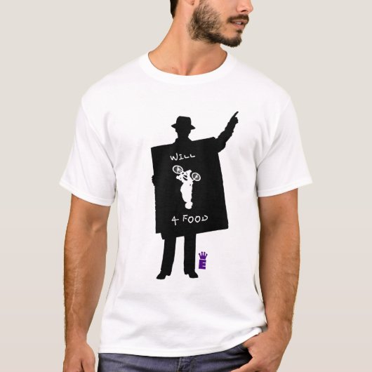 Flip 4 food t-shirt (Voorkant)