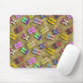Flip Flop Collecties Mousepad Muismat (Met muis)