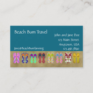 Flip Flop Collecties Profile Card Visitekaartje