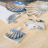Flip Flop de plage côtière et Puzzle Casquette (Côté)