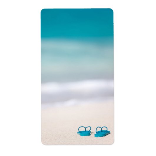 Flip-flop Etiket (Voorkant)