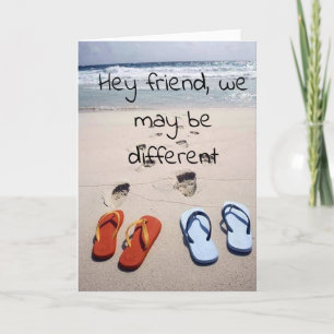 FLIP-FLOP HUMOR OP JE ***30ste** VERJAARDAG Kaart
