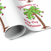 Flip Flop Kerstmis Cadeaupapier (Rol Hoek)