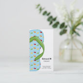 Flip Flop Lifeguard Visitekaartje (Staand voorkant)