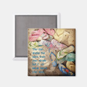 Flip Flop Magnet Magneet (Voorkant / Achterkant)