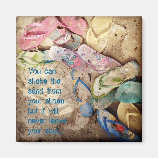 Flip Flop Magnet Magneet (Voorkant)