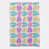 Flip flop motif de serviette de cuisine (Vertical)
