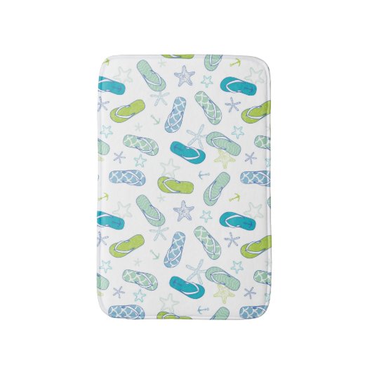 Flip Flop Pattern Badmat (Voorkant Verticaal)