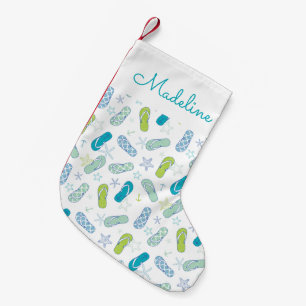 Flip Flop Pattern   Jouw namen toevoegen Kleine Kerstsok