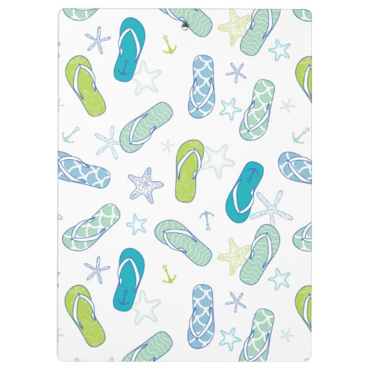 Flip Flop Pattern Klembord (Achterkant)