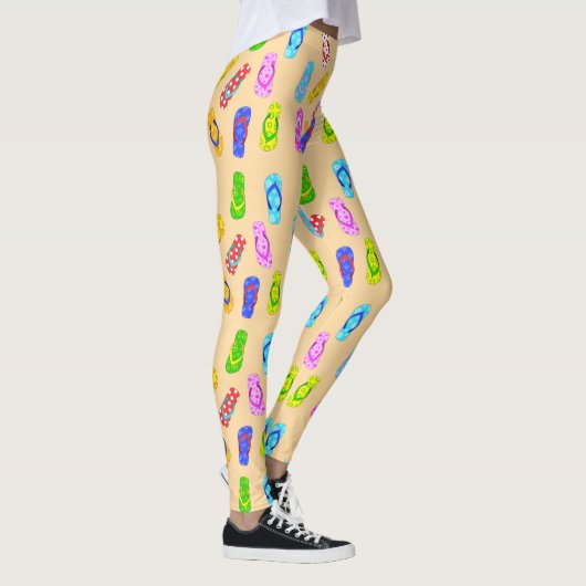 Flip Flop Pattern Leggings (Rechts)