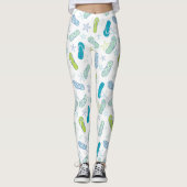 Flip Flop Pattern Leggings (Voorkant)