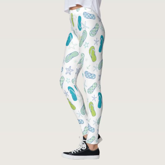 Flip Flop Pattern Leggings (Links)