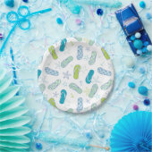 Flip Flop Pattern Papieren Bordje (Feest)