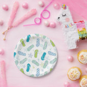 Flip Flop Pattern Papieren Bordje (Feest)
