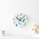 Flip Flop Pattern Ronde Klok (Huis)