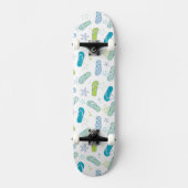 Flip Flop Pattern Skateboard (Voorkant)