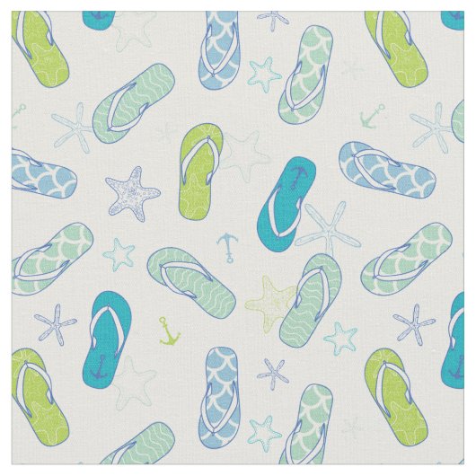 Flip Flop Pattern Stof (Close Up)