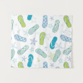 Flip Flop Pattern Wandkleed (Voorkant (horizontaal))