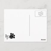 Flip Flop Photo Briefkaart (Achterkant)