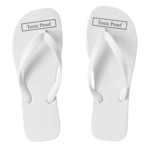 Flip flop sandaal slippers giftig bewijs