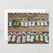 Flip Flop Sandles Briefkaart (Voorkant / Achterkant)