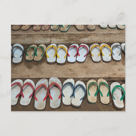 Flip Flop Sandles Briefkaart (Voorkant)