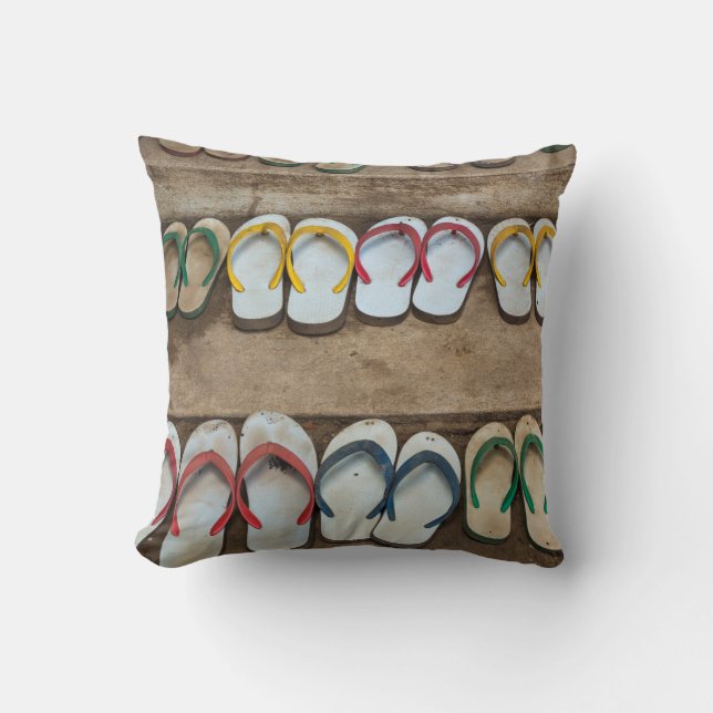 Flip Flop Sandles Kussen (Voorkant)