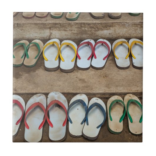 Flip Flop Sandles Tegeltje (Voorkant)