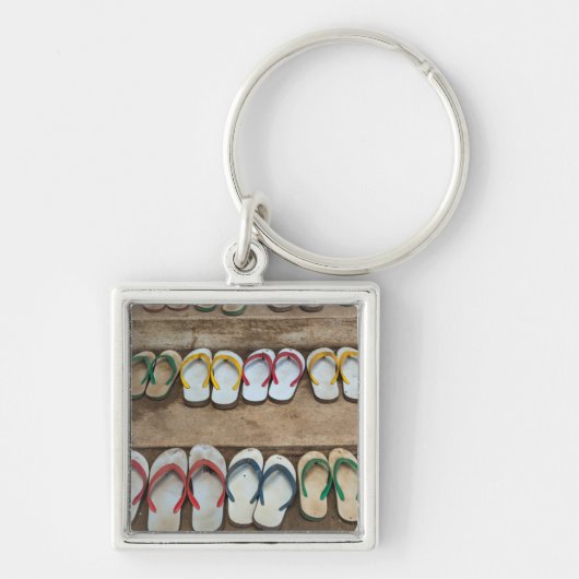 Flip Flop Slippers Sleutelhanger (Voorkant)