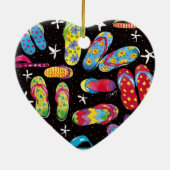 Flip-flop-versiering Keramisch Ornament (Achterkant)