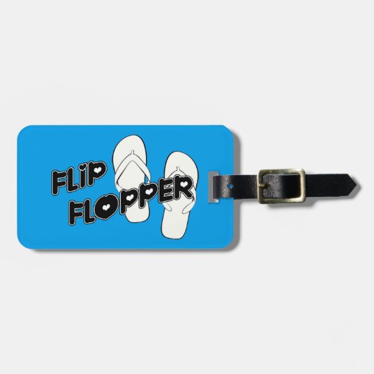 Flip Floper Bagagelabel (Voorkant horizontaal)