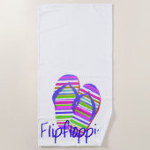 Flip floppin' strandlaken (Voorkant)